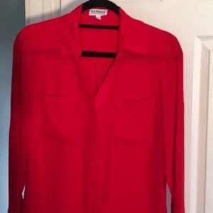 Express “The Portofino Shirt” Red size M